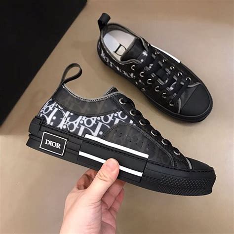 black dior sneakers low top|b23 oblique low top sneaker.